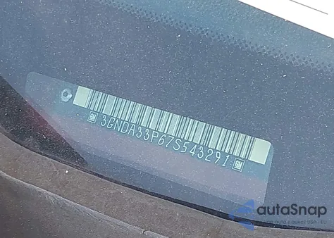 2007 Chevrolet Hhr Lt из США, поврежденный, VIN 3GNDA33P67S543291